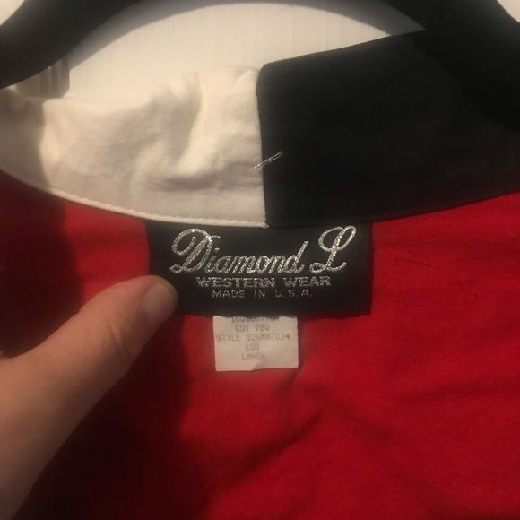 Vintage Western button down blouse - Picture 3 of 3